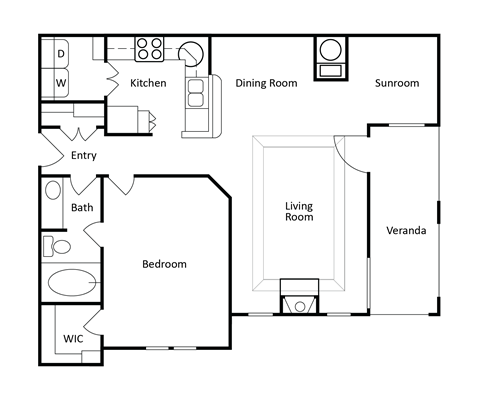 5850 Hillandale Drive 1-3 Beds Apartment for Rent - Photo Gallery 7